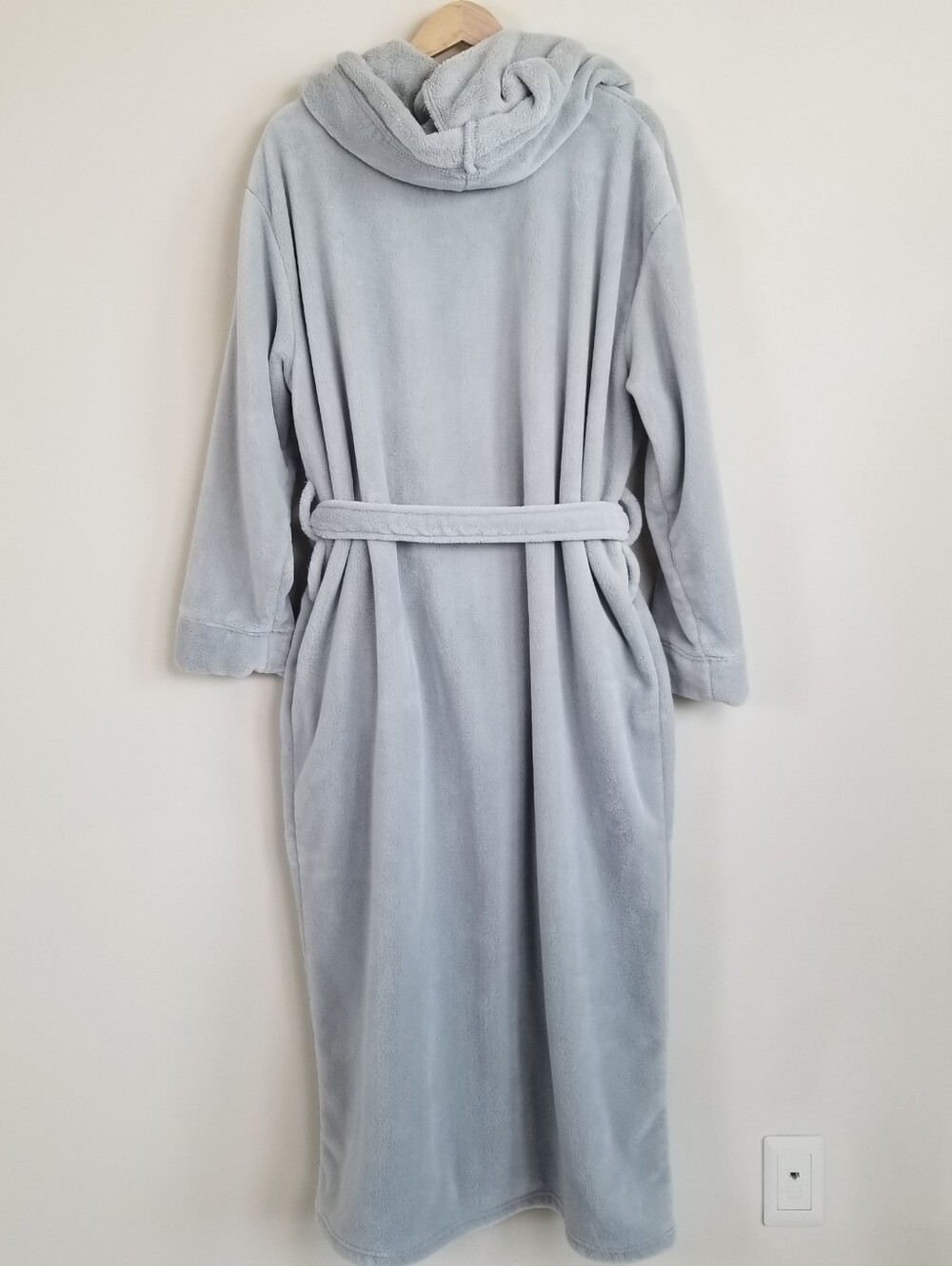 Alexander Del Rossa Fleece Robe Small - Picture 4 of 7